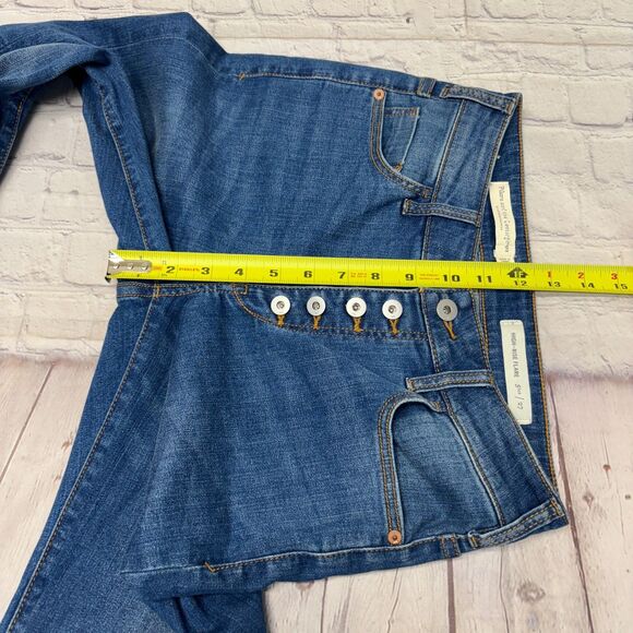 Anthropologie Pilcro & The Letterpress High Rise Flare Jeans 27 Denim D040 -5 - Picture 5 of 16